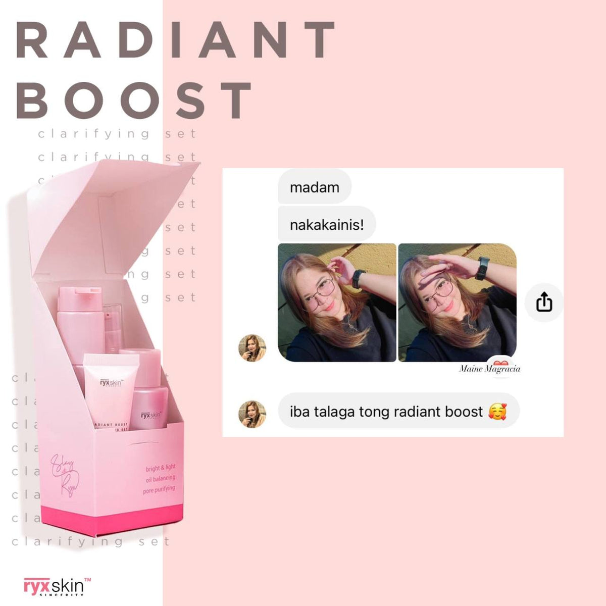 Radiant Boost Clarifying Set – pinayskincareusa